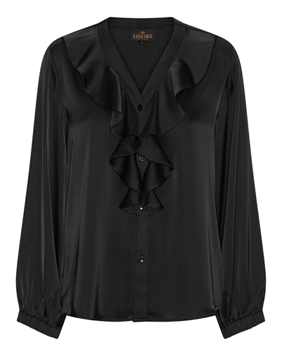 Karmamia - Sophia Bluse - Semi Rich Black 